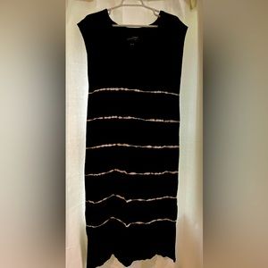 Tie dye Universal Thread midi cotton dress. Cap sleeve.